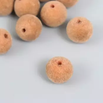Бусины для творчества бархатное напыление