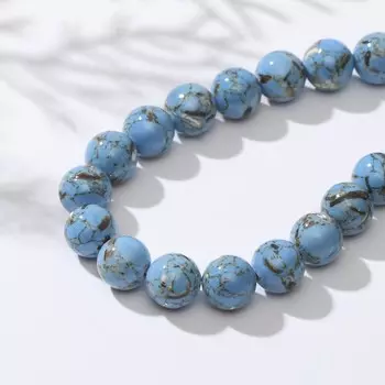 Бусины на нити шар №10