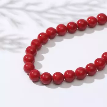 Бусины на нити шар №8