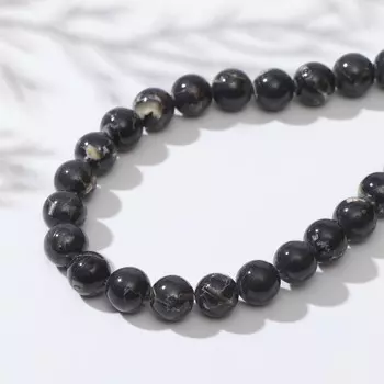 Бусины на нити шар №8