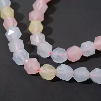 Бусины на нити шар гранёный