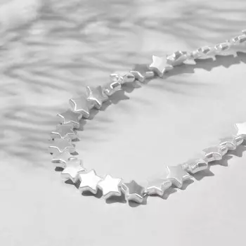 Бусины пластиковые на нити