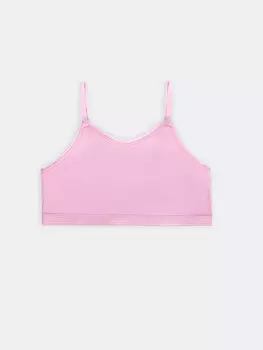 Бюстье для девочек розовое