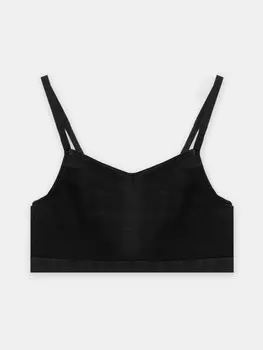 Бюстье для девочек черное