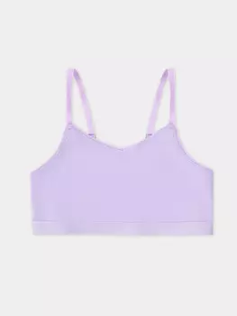 Бюстье для девочек светло-лиловое