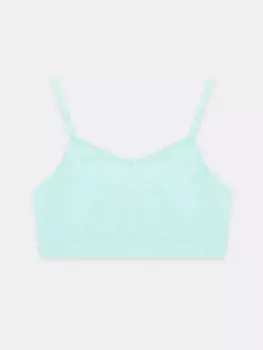 Бюстье для девочек в мятно-зеленом цвете