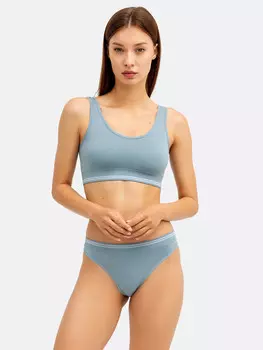 Бюстье женское серо-зеленое