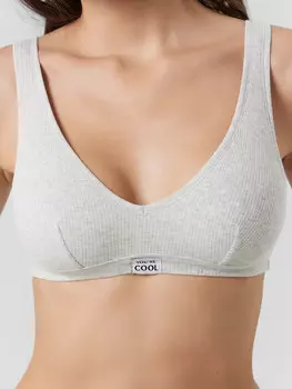 Бюстье женское серое