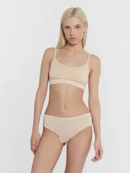 Бюстье женское в бежевом цвете