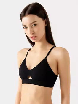 Бюстье женское в черном цвете