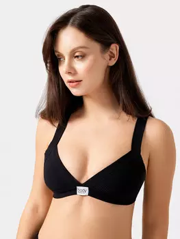 Бюстье женское в черном цвете