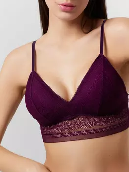 Бюстье женское в фиолетовом цвете
