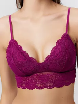 Бюстье женское в фиолетовом цвете