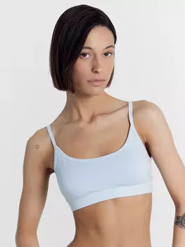 Бюстье женское в голубом цвете