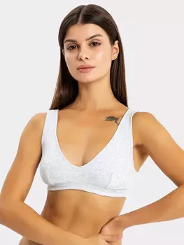 Бюстье женское в сером оттенке