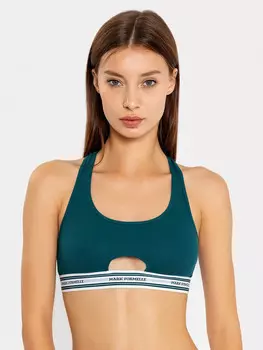 Бюстье женское в зеленом оттенке