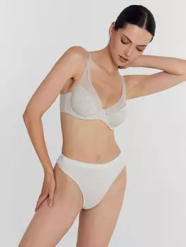 Бюстгальтер женский макси в сером цвете