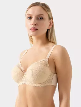Бюстгальтер женский в бежевом цвете