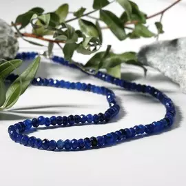 Бусы рондель граненый