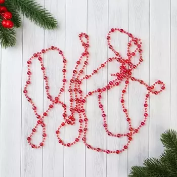 Бусы на елку 2,7 м d-7 мм