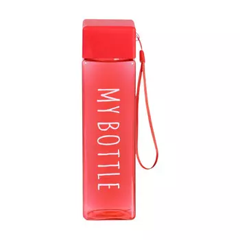 Бутылка для воды, 450 мл, my bottle, 20 х 5.5 см, красная