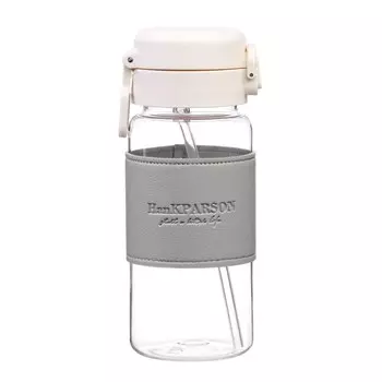 Бутылка для воды, 480 мл, серая