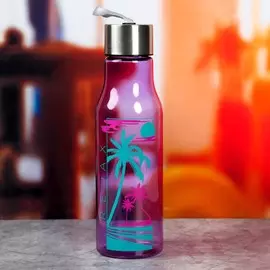 Бутылка для воды пластиковая relax, 650 мл