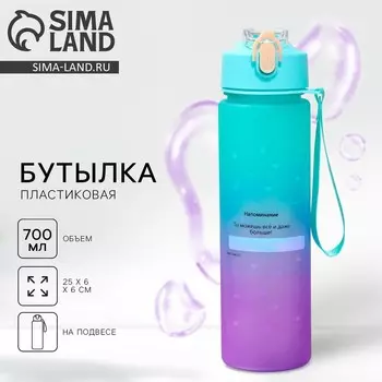 Бутылка для воды с наклейками svoboda voli