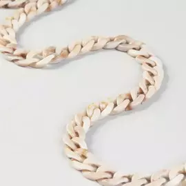 Цепочка для сумки, пластиковая, 1723 мм, 120 см, цвет светлый агат