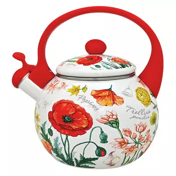 Чайник 2,0л Алые цветы