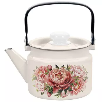 Чайник 2,0л Букет пионов