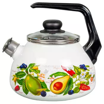 Чайник 2,0л со свистком Авокадо