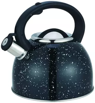 Чайник 3,0л со свистком черный