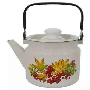 Чайник эмал 2,0л Рябина