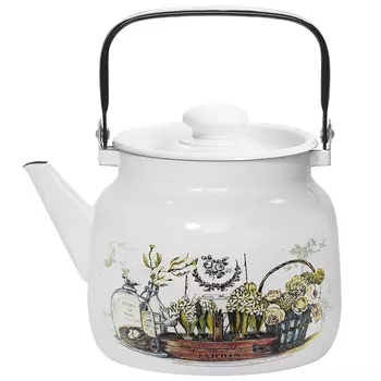 Чайник эмал 3,5л Винтаж