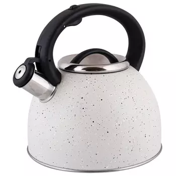 Чайник нерж 3,0л со св бежевый