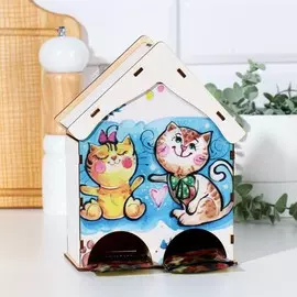 Чайный домик на два ряда