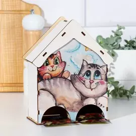 Чайный домик на два ряда