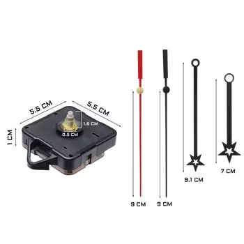 Часовой механизм со стрелками