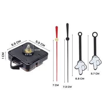 Часовой механизм со стрелками