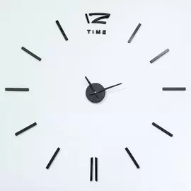 Часы настенные интерьерные большие, 3d