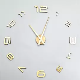 Часы настенные интерьерные большие, 3d