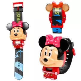Часы наручные электронные, минни маус