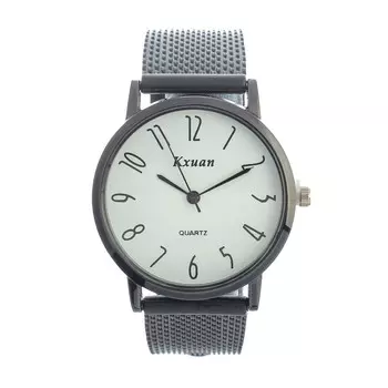 Часы наручные кварцевые мужские kxuan, d-4 см, ремешок силикон 23 см
