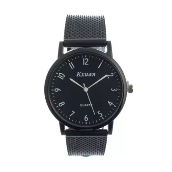 Часы наручные кварцевые мужские kxuan, d-4 см, ремешок силикон 23 см