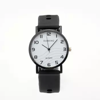 Часы наручные кварцевые женские, черные