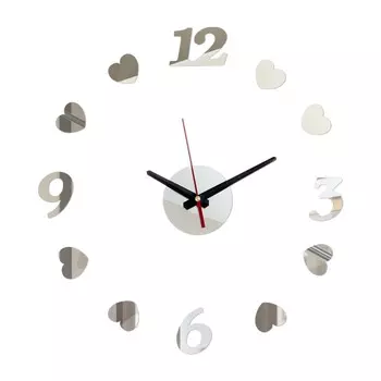 Часы настенные интерьерные, 3d