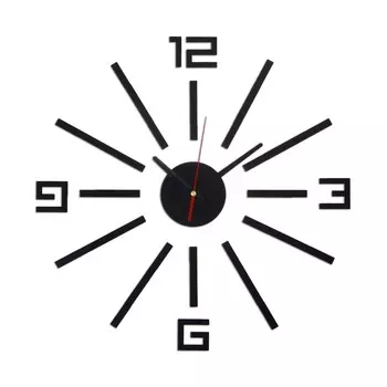 Часы настенные интерьерные, 3d