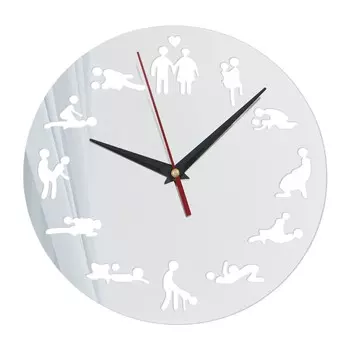 Часы настенные интерьерные, 3d