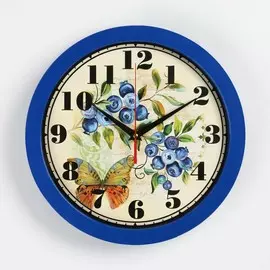 Часы настенные, серия: цветы,